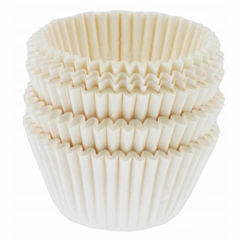 Norpro 100 Count White Mini Muffin Cups Perspective: front