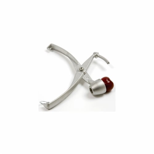 Norpro Cherry and Olive Pitter Perspective: front