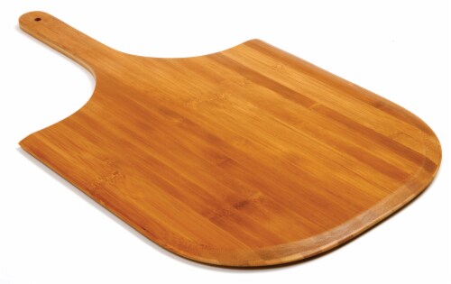 Norpro Bamboo Pizza Peel Paddle Perspective: front