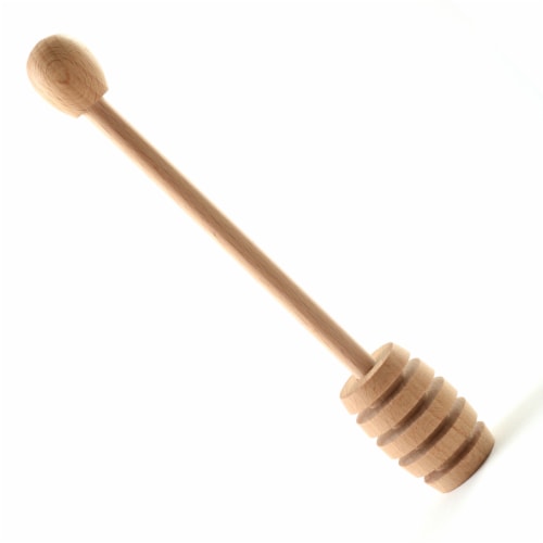 Nordic Products Inc Beechwood Honey Dipper Perspective: front