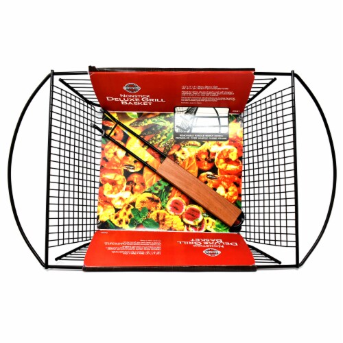 Nordic Products Inc Deluxe Grill Basket Perspective: front