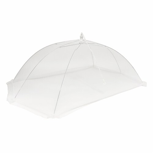 Nordic Products Inc Rectangular Food Tent - White Perspective: front