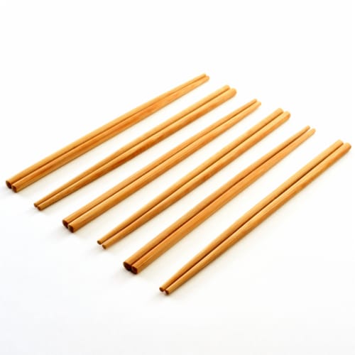 Bamboo Chopsticks - Natural Wood Perspective: front