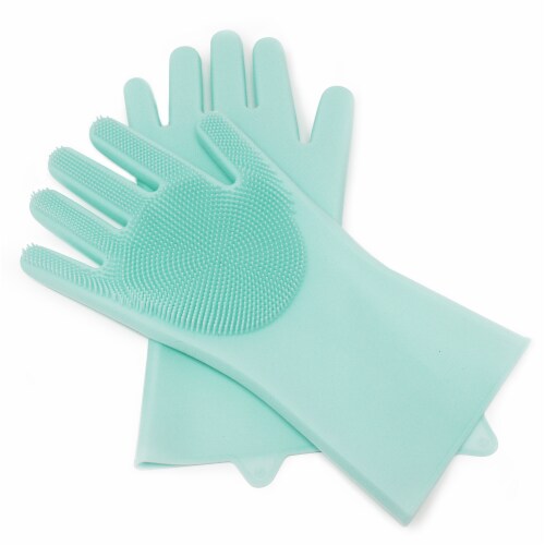 Silicone scrub gloves discount