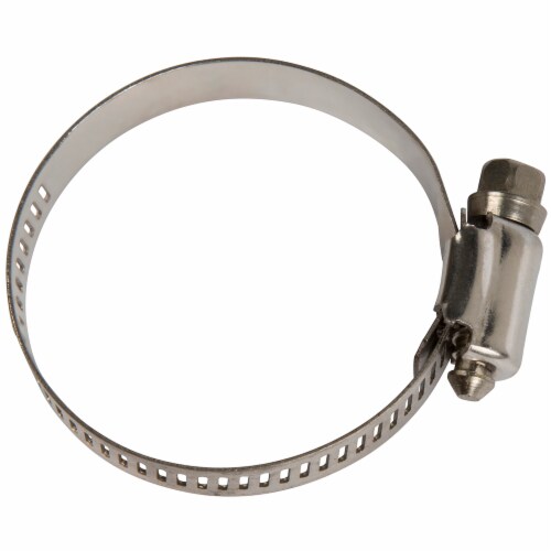 Plumbcraft® Stainless Steel Clamp - Silver Perspective: front