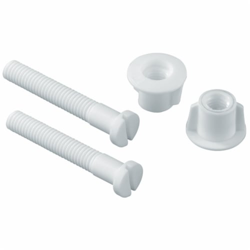 PlumbCraft® Mayfair Toilet Seat Bolts Perspective: front