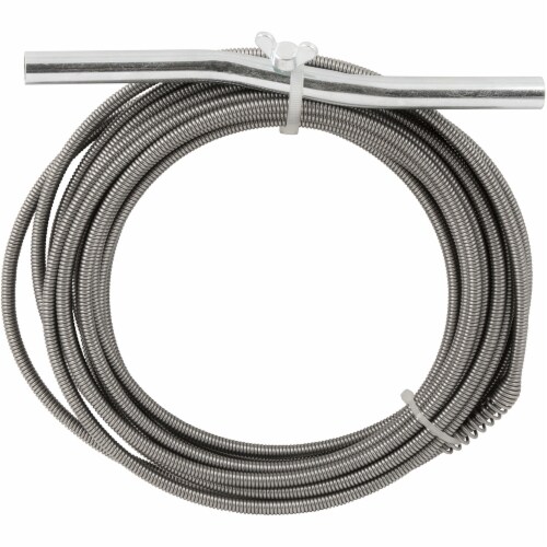 PlumbCraft® Drain Pipe Auger Perspective: front