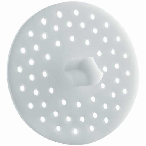 PlumbCraft® Garbage Disposal Strainer - White Perspective: front