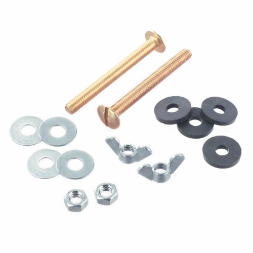 PlumbCraft® Close Couple Bolt Set Perspective: front