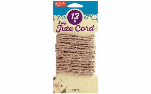 Leisure Arts® 3-Ply Jute Cord Roll Perspective: front