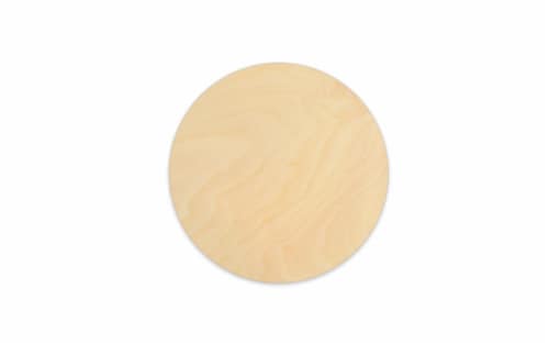 12in Stained Wooden Round