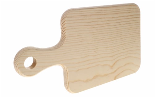 Good Wood Handled Rectangle Perspective: front
