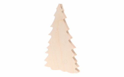 Good Wood Shape Tree 8.25x5 Perspective: front