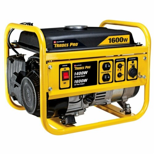 Alltrade Trades Pro 1400W/1600W Gas Generator Perspective: front