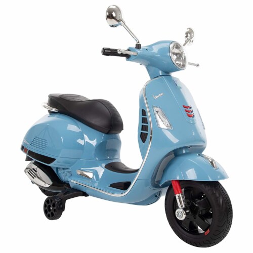 Huffy 17359P Vespa Kids 6 Volt Electric Battery Operated Ride On Scooter Blue 1 Piece City Market