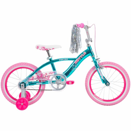 Huffy N'Style Bicycle - Pink / Teal Perspective: front