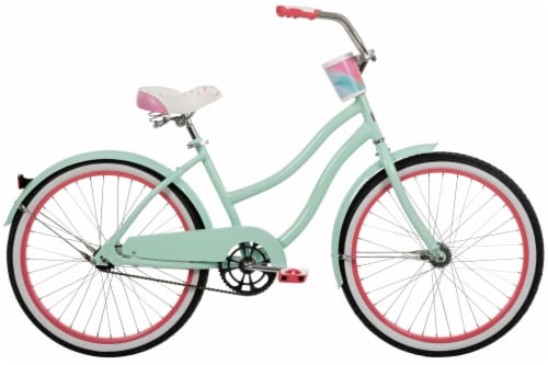 Huffy Good Vibrations Cruiser Bike for Women - Green Perspective: front
