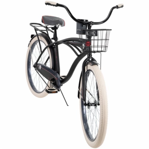 Huffy Men's Deluxe Cruiser Bike - Matte Black, 26 in - Kroger