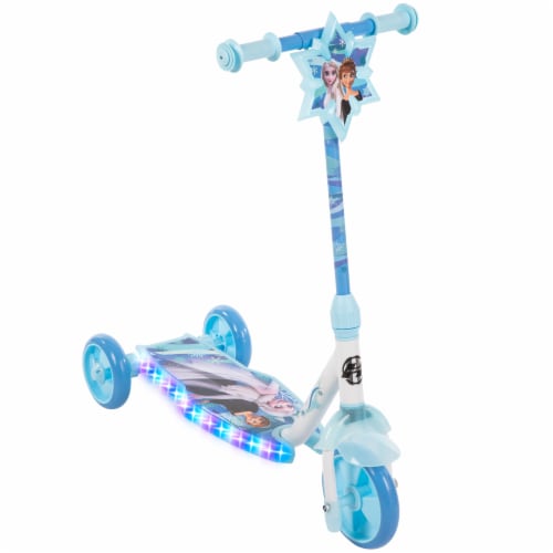 Huffy Frozen Electro Light 3 Wheel Kids Scooter 3 wheel toddler scooter City Market
