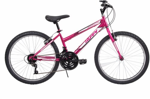 Huffy Granite 20-Inch Mountain Bicycle - Pink/White Perspective: front