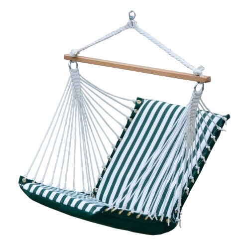 Algoma Net 1500S216214 Sunbrella Hanging Soft Comfort Chair Green 1 Fred Meyer