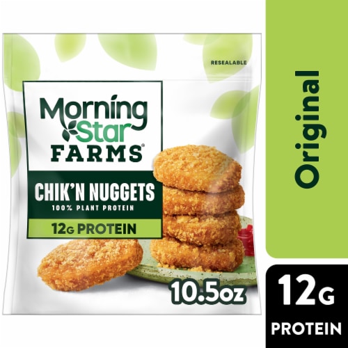 MorningStar Farms® Original Vegan Chicken Nuggets Perspective: front