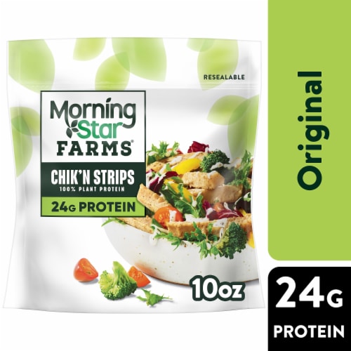 MorningStar Farms® Meal Starters Original Plant Based Chik'n Strips Perspective: front