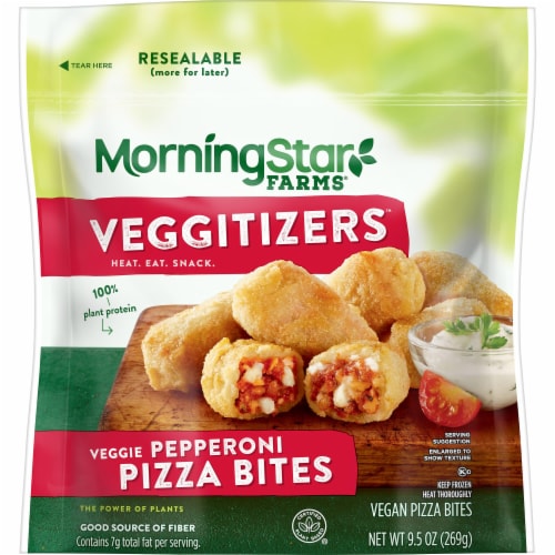 MorningStar Farms Veggitizers Meatless Pepperoni Pizza Bites