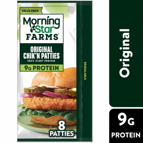 MorningStar Farms® Original Value Pack Vegan Chicken Patties