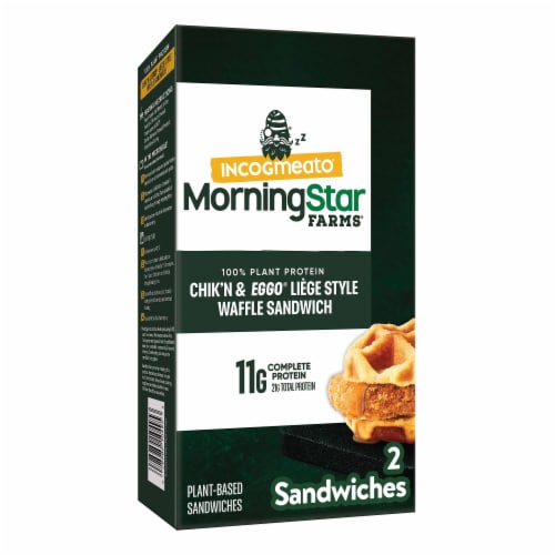 MorningStar Farms Incogmeato Original Frozen Breakfast Sandwiches