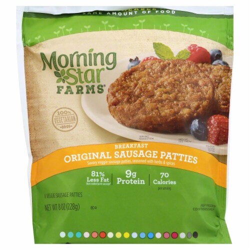 MorningStar Breakfast Patties Perspective: front