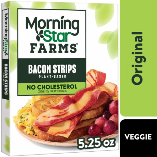 MorningStar Farms® Veggie Breakfast Original Plant Based Bacon Strips Perspective: front