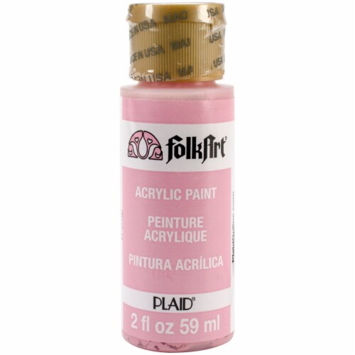 FolkArt Acrylic Paint 2oz-Pink Balloon Perspective: front