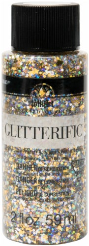 FolkArt Glitterific Unicorn Glitter Paint Perspective: front
