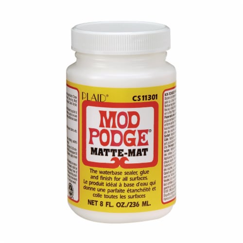 Plaid Mod Podge Matte Finish, 8 oz jar