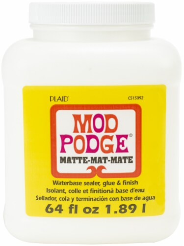 Mod Podge Matte Finish-64oz FOB: MI Perspective: front