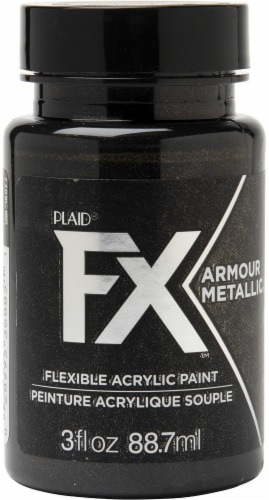 FX Armour Metallic Paint 3oz-Gauntlet Perspective: front