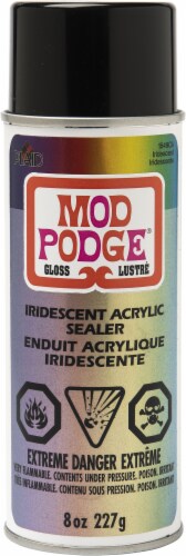 Mod Podge Iridescent Acrylic Sealer Spray 8oz-Iridescent Perspective: front
