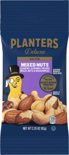 Planters Deluxe Mixed Nuts Perspective: front