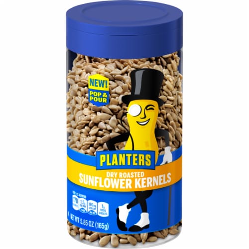 Planters Dry Roasted Sunflower Kernels Perspective: front
