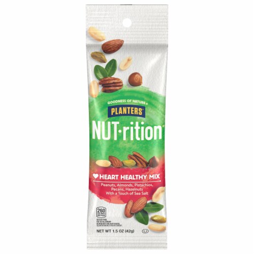 Planters NUTrition Heart Healthy Nut Mix Perspective: front