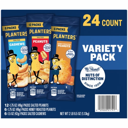 PLANTERS Variety Pack Perspective: front