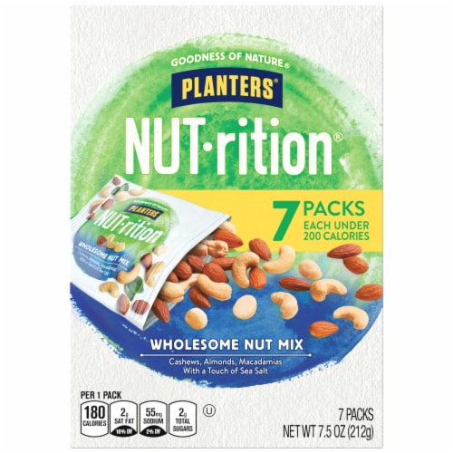 Planters® NUT-rition® Wholesome Nut Mix Perspective: front