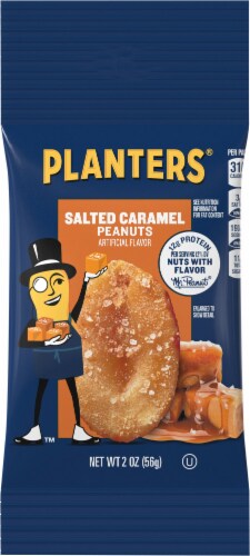 Planters Salted Caramel Peanuts Perspective: front