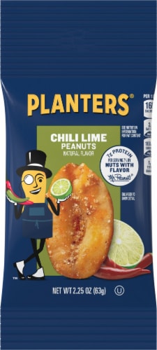 Planters Chili Lime Peanuts Perspective: front