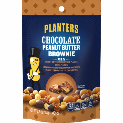 Planters Dessert Chocolate Peanut Butter Brownie Mix Perspective: front