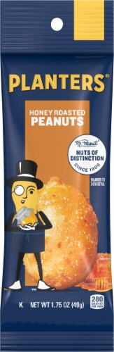 Planters® Honey Roasted Peanuts Perspective: front