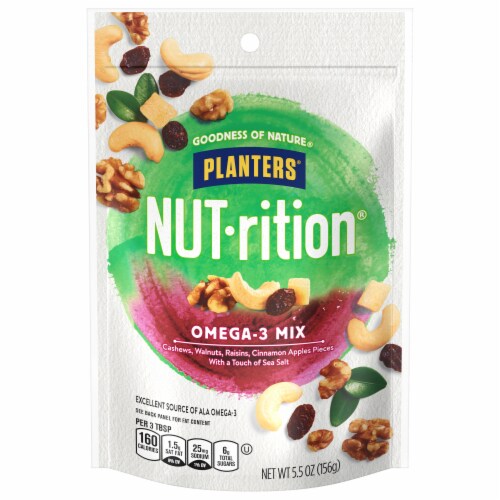 Planters NUTrition Omega-3 Mix Perspective: front