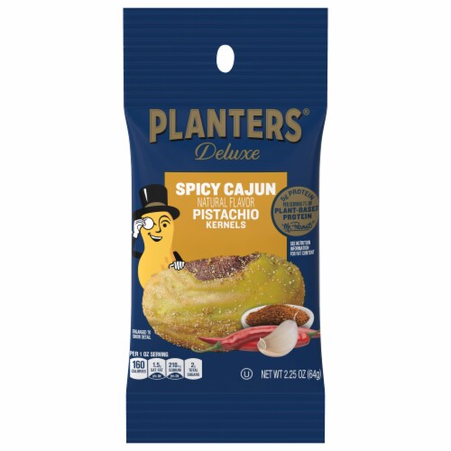 Planters Spicy Cajun Pistachio Kernels Perspective: front
