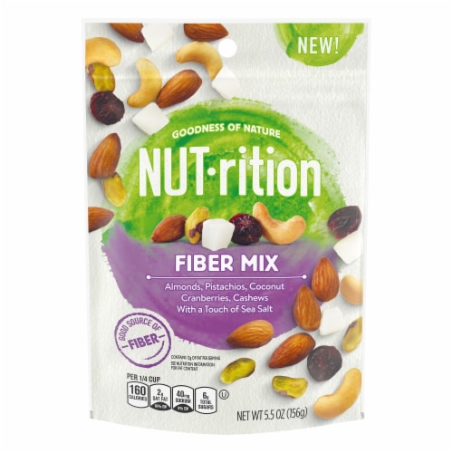 Planters NUT-trition Fiber Snack Mix Perspective: front